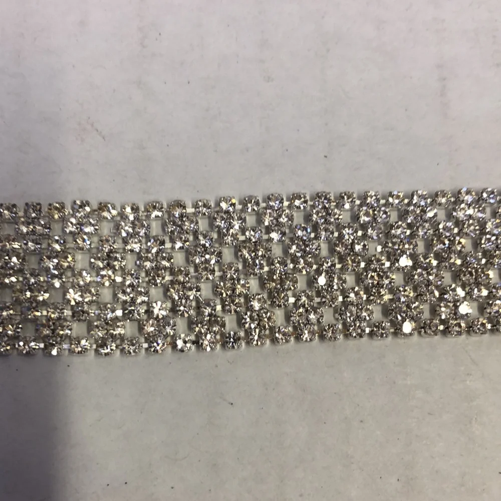 Natasha Couture Bridal Rhinestone Wedding Belt Sash